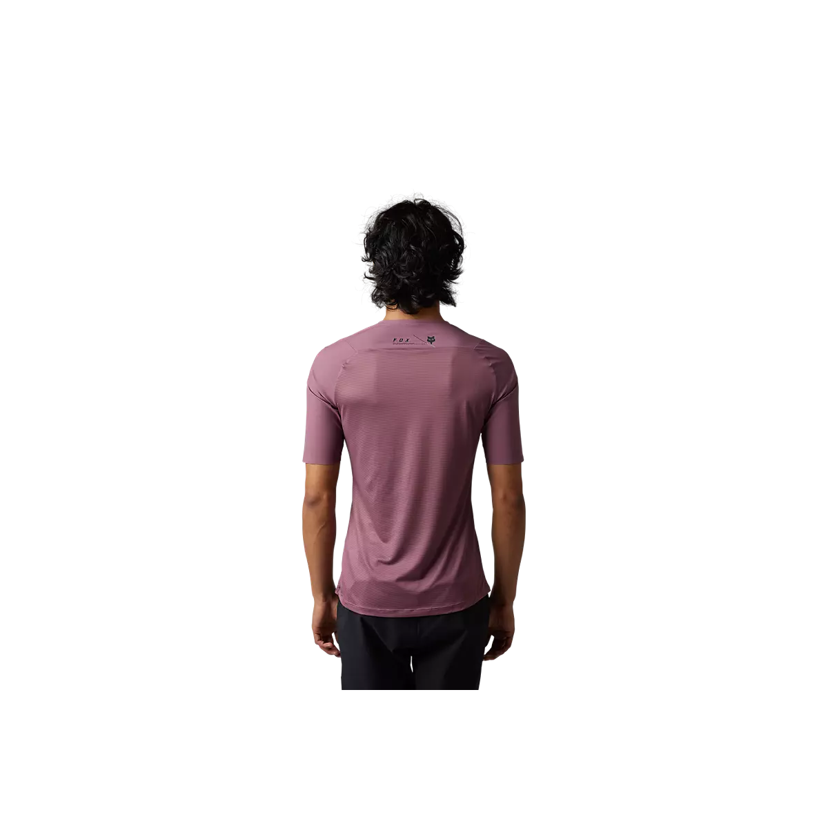 espalda Camiseta manga corta Fox FLEXAIR ASCENT entallada en color rojo / rosa para XC, Gravel o downcountry 28868-528