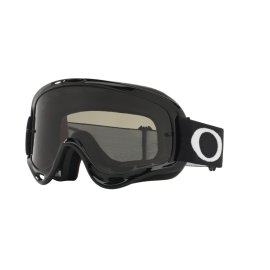 Máscara Oakley O-FRAME MX Jet black lente ahumada CON LENTE de recambio transparente | enduro | descenso