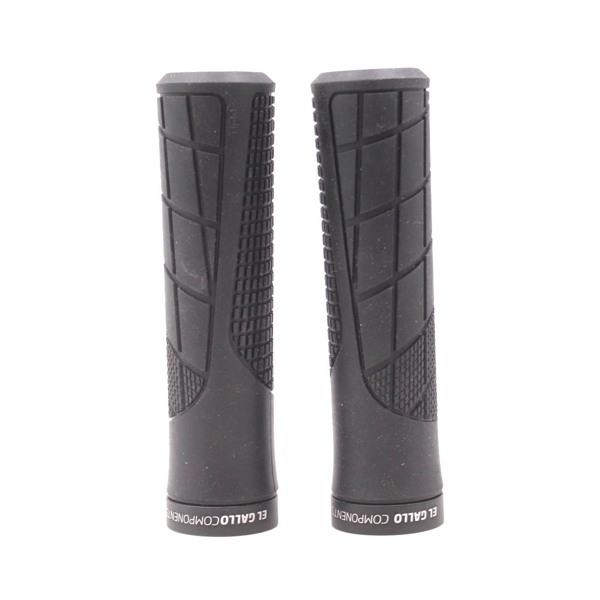 Puños de bicicleta  el Gallo Ergo con tornillo de sujección en el manillar en color negro