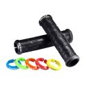 Puños DE BICICLETA mtb o ebike Giant Tactal Lock on con tornillo y tapones negros