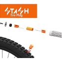 despiece 2 del Kit de reparación de pinchazos Granite Tire Plug oculto en manillar con mechas