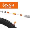 despiece 2 del Kit de reparación de pinchazos Granite Tire Plug oculto en manillar con mechas