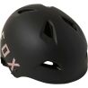 lateral del Casco Dirt jump Fox Flight Sport negro talla M 55-58cm