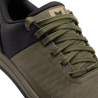 detalle de cordones de las Zapatillas para pedal de plataforma de enduro FOX Canvas color verde oliva 29860