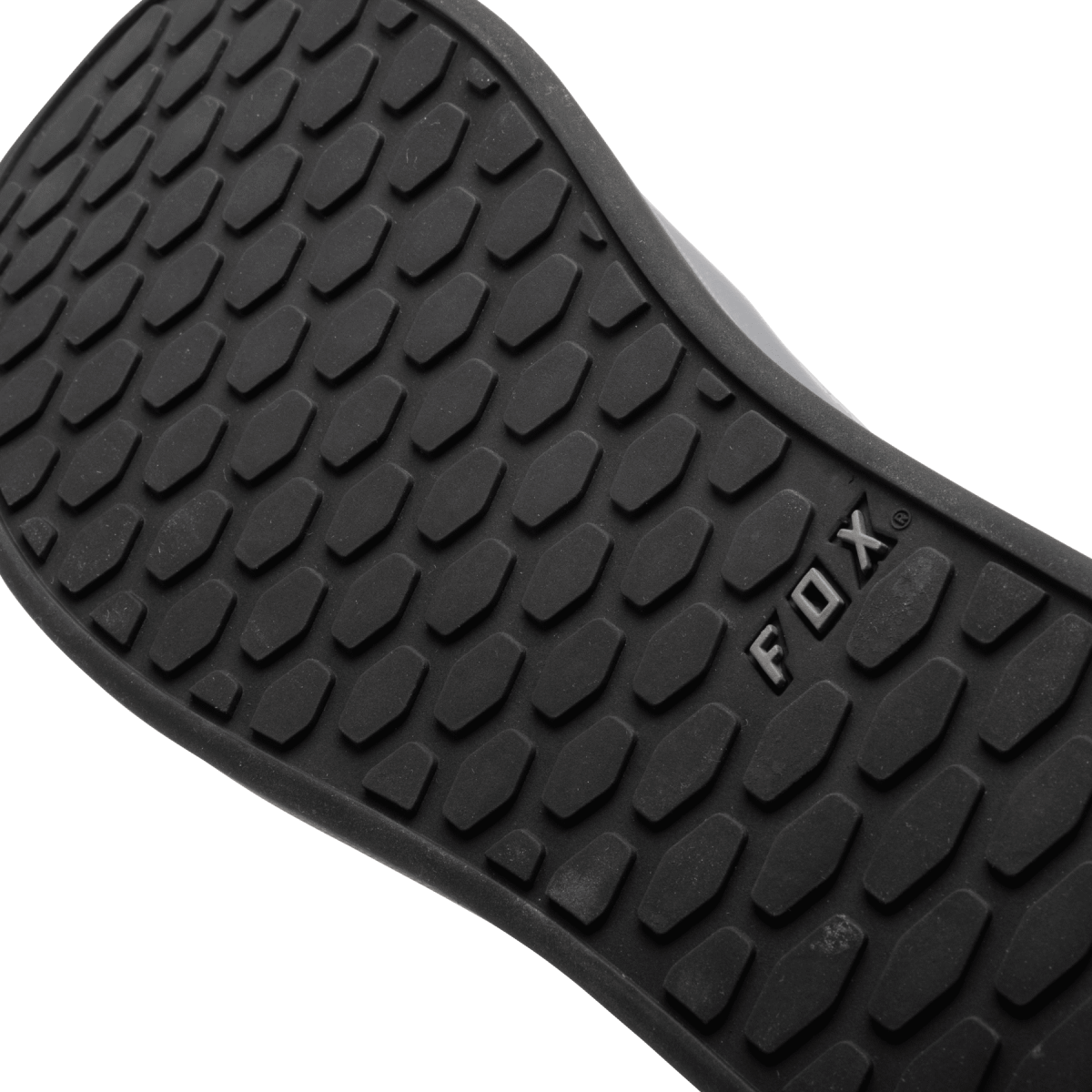 detalle de la suela de las Zapatillas para pedal de plataforma de enduro FOX Canvas color gris 29860