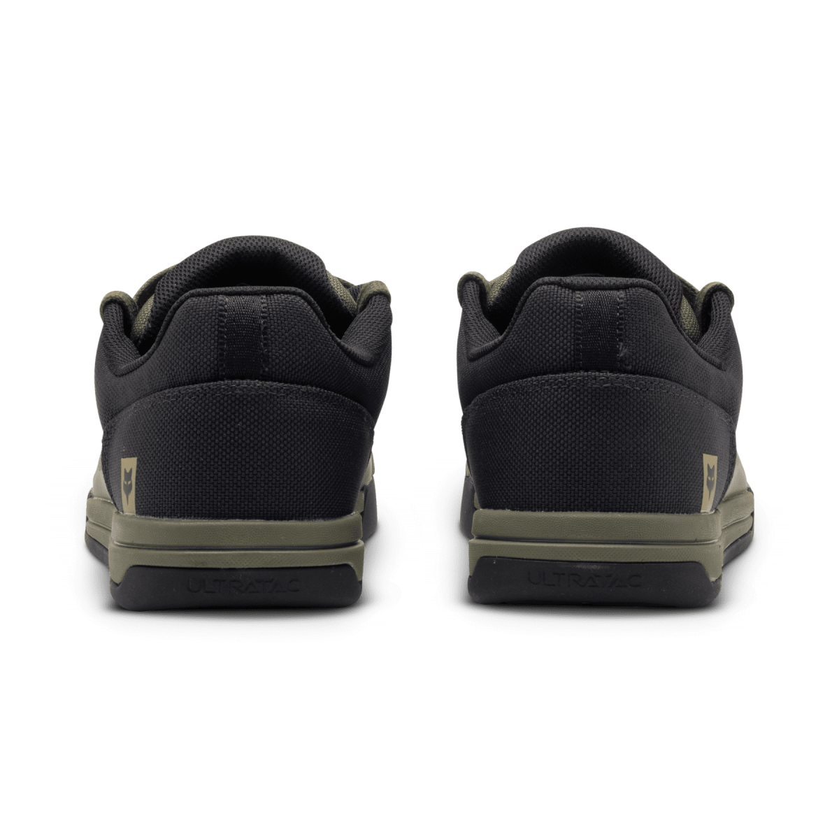 talon de las Zapatillas para pedal de plataforma de enduro FOX Canvas color verde oliva 29860