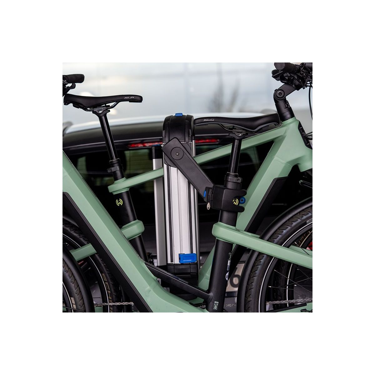 Adaptador para cuadro XLC CC-X61 del portabicis ALMADA