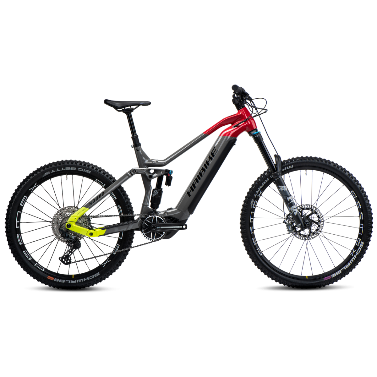 Bicicleta eléctrica de enduro Haibike Nduro 7 720Wh 29/27.5 Mullet 2023 con suspensiones FOX