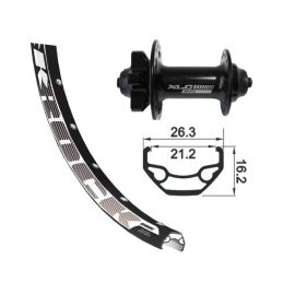 Rueda delantera XLC 27.5mm...