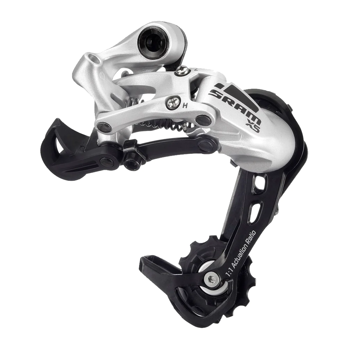 Cambio de marchas SRAM X5 Caja media 9v color plata 00.7515.082.030