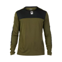 Camiseta manga larga Fox Defend Fox Head en color verde para mtb enduro, ebike o descenso| 30997