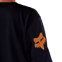 Detalle fox naranja de la Camiseta manga larga Fox Defend Race negro/marrón niño 6-14 años