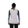 espalda color blanco de la Camiseta de manga larga para bicicleta eléctrica o de enduro Fox Flexair Race para mujer | 31917-579