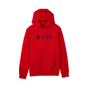Sudadera con capucha Fox Absolute en color ROJA con el nuevo logo FOX en negro 31594-122