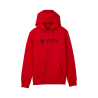 Sudadera con capucha Fox Absolute en color ROJA con el nuevo logo FOX en negro 31594-122