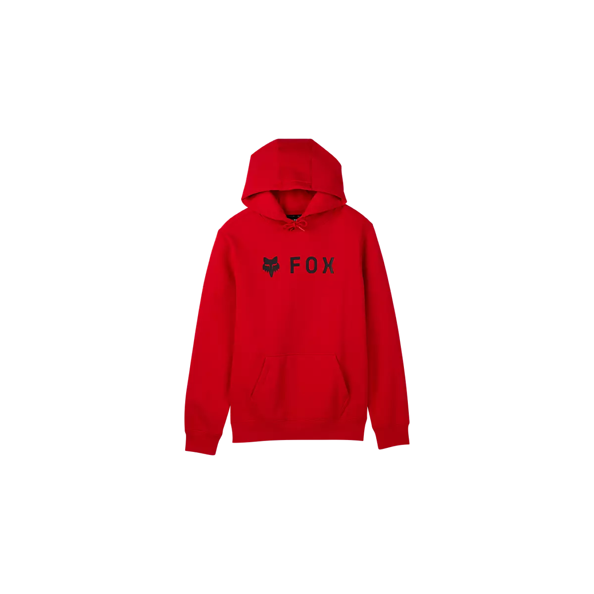Sudadera con capucha Fox Absolute en color ROJA con el nuevo logo FOX en negro 31594-122