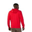 espalda de la Sudadera con capucha Fox Absolute en color ROJA con el nuevo logo FOX en negro 31594-122