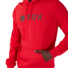 Sudadera con capucha Fox Absolute en color ROJA con el nuevo logo FOX en negro 31594-122
