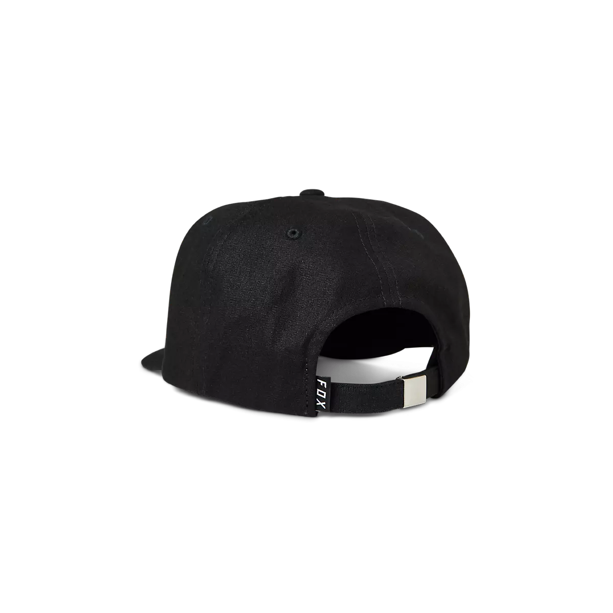detalle del cierre trasero de la Gorra Fox Alfresco ajustable color negro talla única | 30670-001
