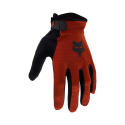 Guantes largos de bicicleta mtb enduro Fox en color granate con logo nuevo fox 31057-113