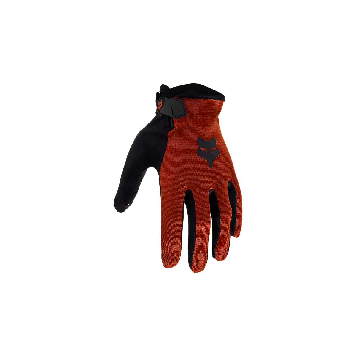 Guantes largos de bicicleta mtb enduro Fox en color granate con logo nuevo fox 31057-113