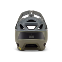 vista trasera del Casco integral de MTB Enduro Fox Proframe MIPS en color verde militar oliva | 31469-099