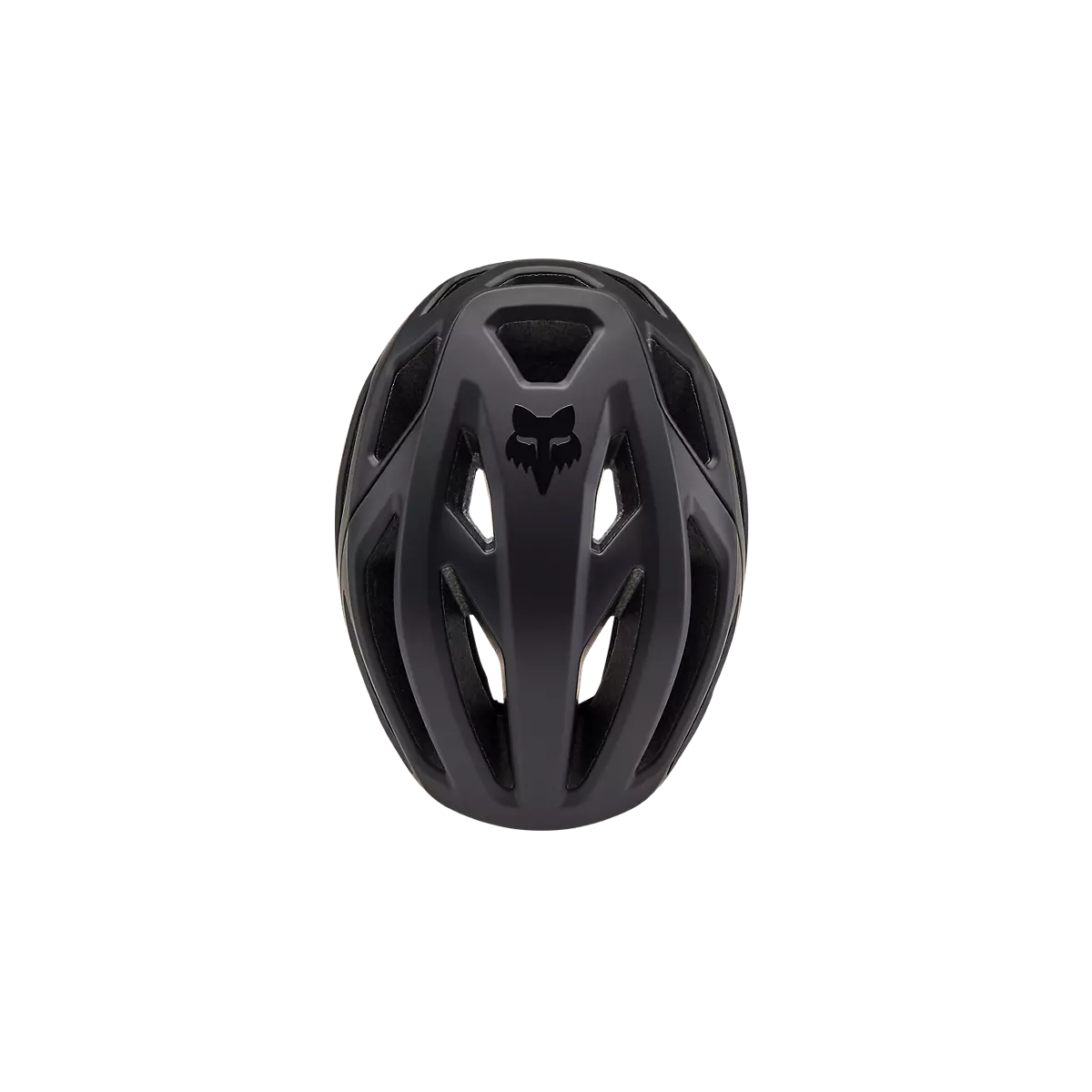 Superior del Casco Fox Crossframe Pro MTB Gravel / Carretera en color negro