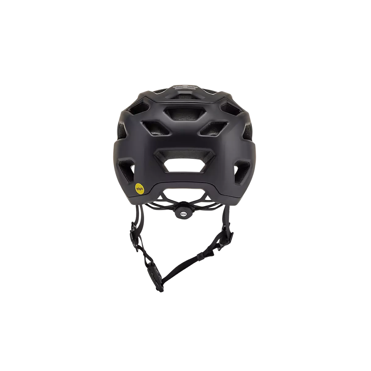 trasera del Casco Fox Crossframe Pro MTB Gravel / Carretera en color negro