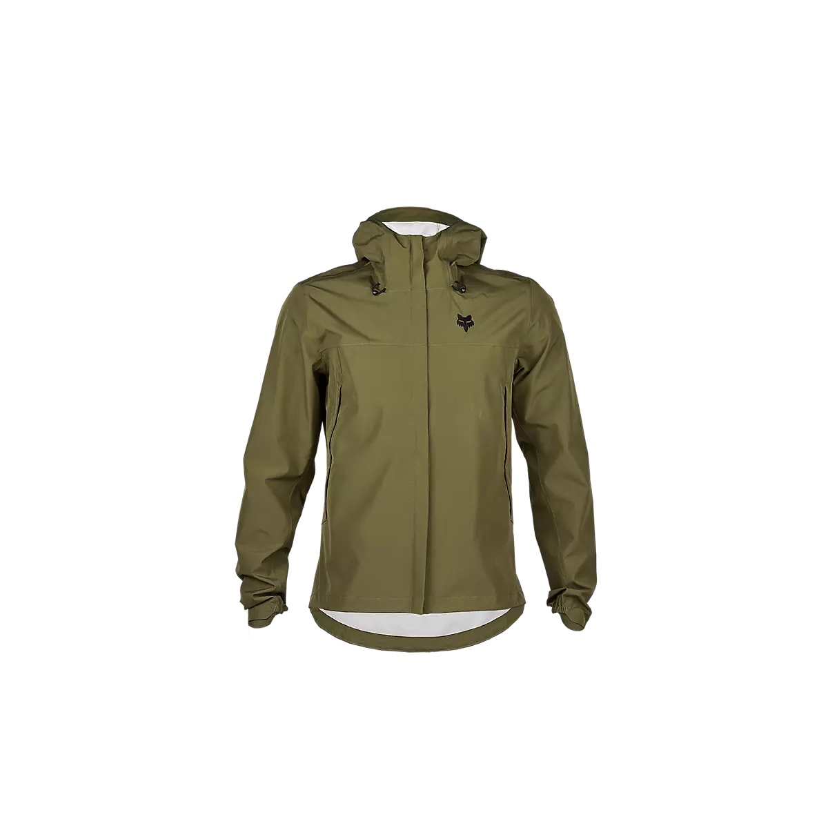 Chaqueta impermeable y paravientos para bicicleta Fox Ranger 2.5L para mtb o ebike de enduro color verde oliva