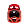 frontal del Casco integral de Mtb Enduro Fox Proframe Nace MIPS NARANJA con franjas negras | 31472-104
