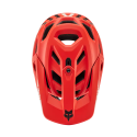 superior del Casco integral de Mtb Enduro Fox Proframe Nace MIPS NARANJA con franjas negras | 31472-104