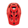 superior del Casco integral de Mtb Enduro Fox Proframe Nace MIPS NARANJA con franjas negras | 31472-104