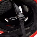 cierre del Casco integral de Mtb Enduro Fox Proframe Nace MIPS NARANJA con franjas negras | 31472-104