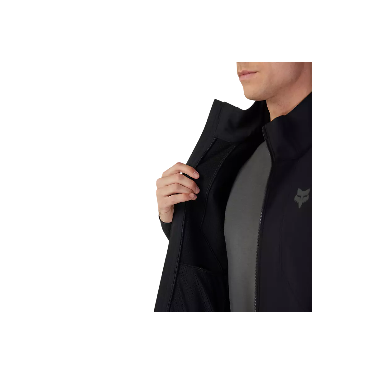 detalle de la Chaqueta de manga larga de bicicleta Fox Ranger Fire para el frío | MTB | INVIERNO | EBIKE | 31482-001