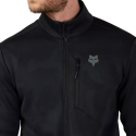 detalle logo Chaqueta Fox Ranger Mid-layer para bicicleta MTB o EBIKE para días de frío en color negro 31487-001