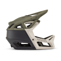 lateral Casco integral de bicicleta de enduro Fox Proframe RS Mash verde / blanco con MIPS INTEGRA 30917-099
