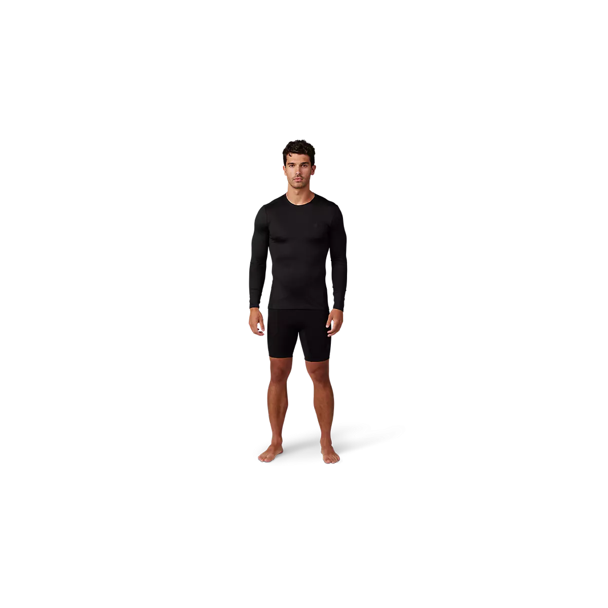 detalle de la Camiseta interior Fox Tecbase LS manga larga 30302-001 COLOR NEGRO | MTB