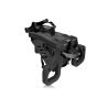 Asiento delantero FlixFlox para llevar niño en bicicleta fabricado en PE. En color negro