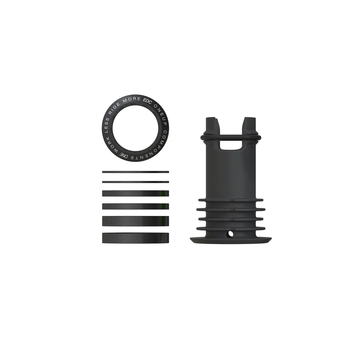 Soporte Multi herramientas de dirección One Up EDC Threaded Top Cup
