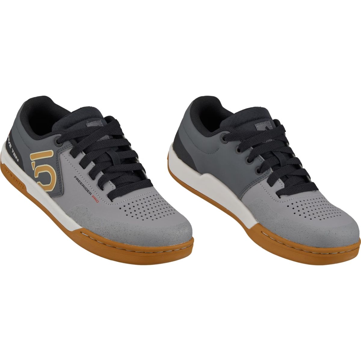 Zapatillas de bicicleta mtb Five Ten Freerider Pro color Gris/marrón pedal de plataforma | IF7423 2024
