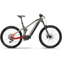 Bicicleta eléctrica de enduro mtb Haibike AllMtn 4 |720Wh motor yamaha color gris | outlet | barata
