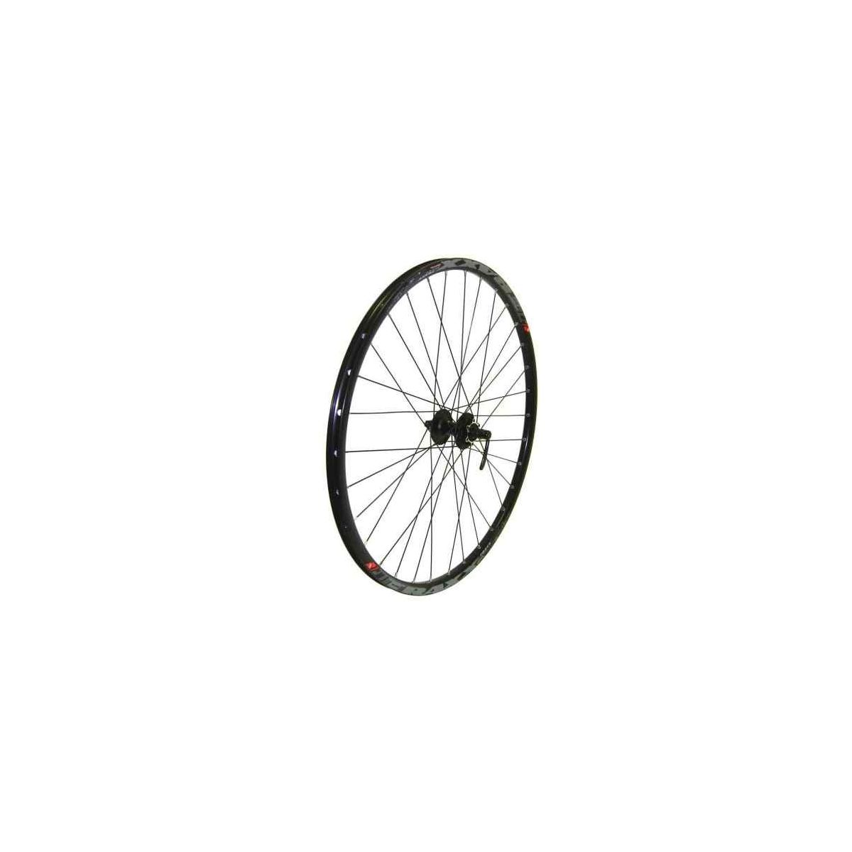 Rueda delantera 27.5" 9x100mm Traxx disco 6 tornillos con eje | 4690