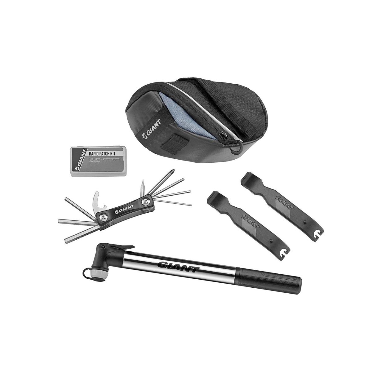 Kit reparación Giant quick Fix combo con inflador 610000099