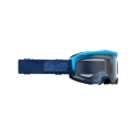 cinta azul de Máscara Leatt Velocity 4.0 MTB Cyan lente transparente 83% | color azul|