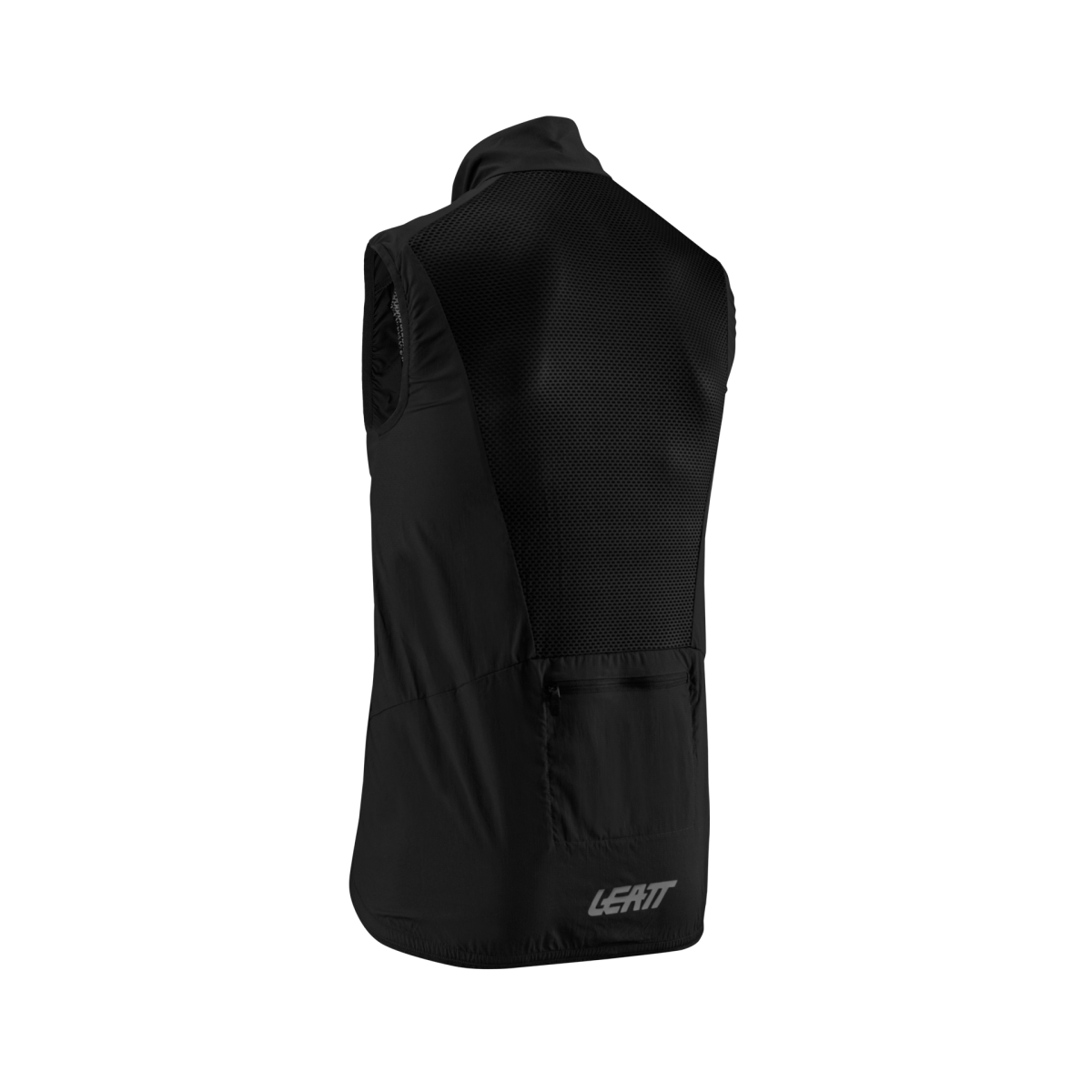 espalda del Chaleco para vientos color negro Leatt MTB Endurance 2.0 repelente al agua para bicicleta de enduro o eléctrica