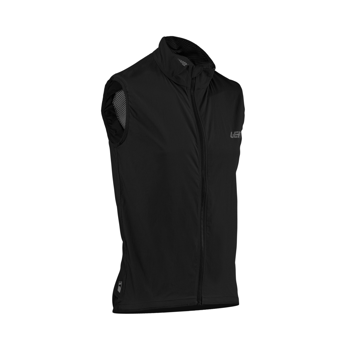 lateral del Chaleco para vientos color negro Leatt MTB Endurance 2.0 repelente al agua para bicicleta de enduro o eléctrica