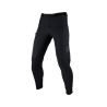 Pantalón largo de bicicleta Leatt MTB Trail 2.0 con culotte interior incluido con badana en color negro