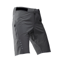 Pantalón corto de bicicleta de enduro Leatt MTB Trail 1.0 V24 con culotte interior gris