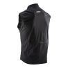 espalda del Chaleco paraviento e impermeable para bicicleta de enduro o eléctrica Leatt RaceVest Negro