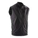 Chaleco paraviento e impermeable para bicicleta de enduro o eléctrica Leatt RaceVest Negro